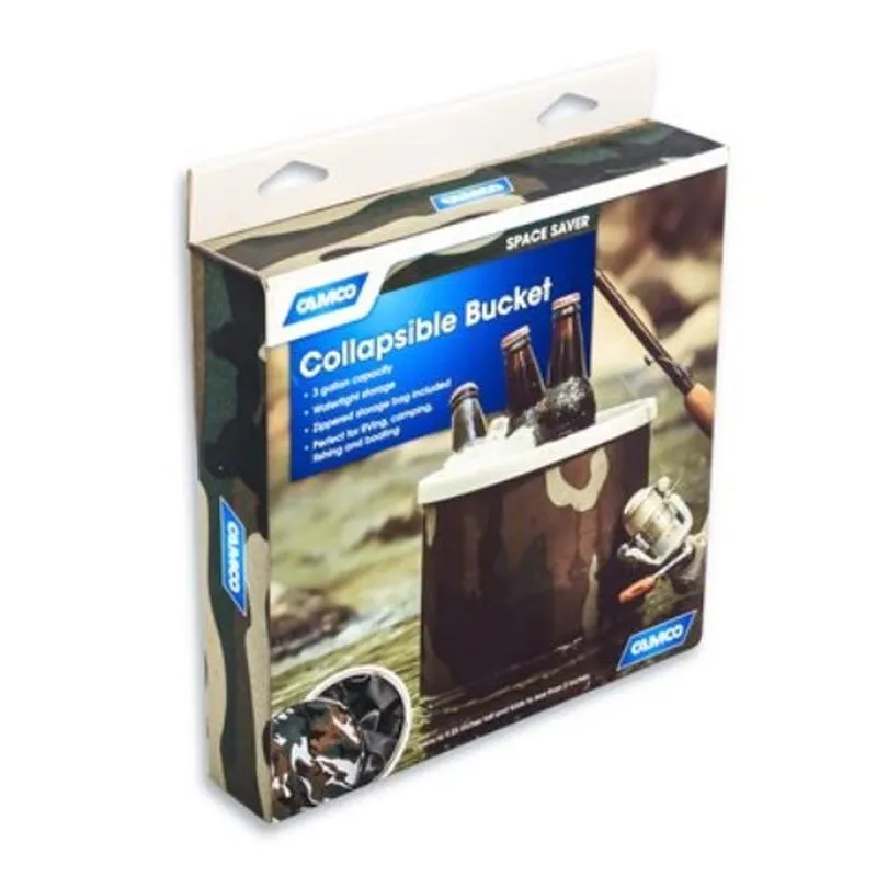 Collapsible Bucket, Camouflage